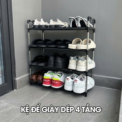 Kệ giày dép nhiều tầng khung inox chịu lực LD-3545