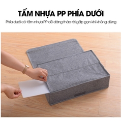 Hộp đựng đồ lót 30 ngăn có nắp đậy khóa kéo chống ẩm chống bụi LH-3344
