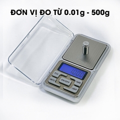 Cân tiểu ly mini bỏ túi MH-01 có độ chính xác cao, đơn vị tính 0.01g tải trọng 500g