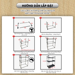 Kệ để gia vị nhà bếp khung inox chịu lực LD-3640
