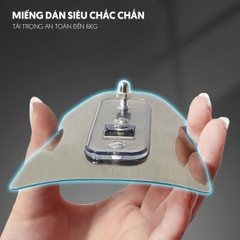 Kệ nhà tắm treo tường SQ-6229 nhôm anod không rỉ