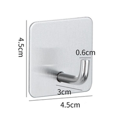 Móc dán tường móc treo đồ INOX 304 không rỉ IN02