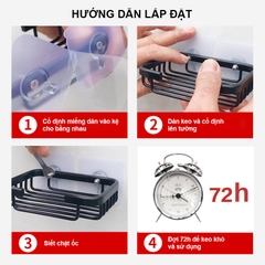 Khay đựng xà phòng SQ-1929 Nhôm Anod không rỉ