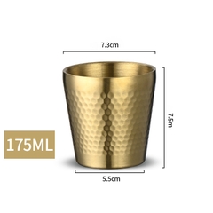 Cốc nước uống bia, cafe, uống trà chuẩn inox 304 2 lớp