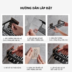 Kệ nhà tắm nhà bếp cao cấp Shuanqqing SQ-5216