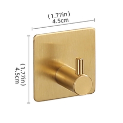 Móc dán tường móc treo đồ INOX 304 không rỉ IN02