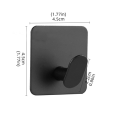 Móc dán tường móc treo đồ INOX 304 không rỉ IN02