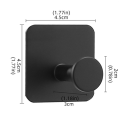 Móc dán tường móc treo đồ INOX 304 không rỉ IN02