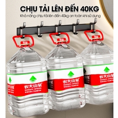 Móc treo dán tường treo quần áo, túi sách, vật dụng trong nhà RX04 Nhôm Anod không rỉ
