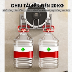 Kệ treo bàn chải và cốc đánh răng kèm cốc SQ-5268C