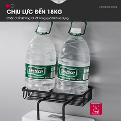 Kệ toilet để trên bồn vệ sinh nhà tắm SQ-5706 Nhôm Anod không gỉ