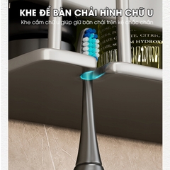 Kệ treo bàn chải và cốc đánh răng kèm cốc SQ-5268C