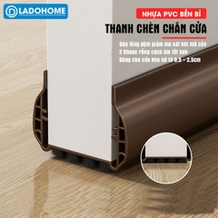 Thanh chèn chân cửa cải tiến với 2 lớp tăng khả năng cách âm và đáy lông đệm dể dàng đóng mở, ngăn côn trùng và gió bụi