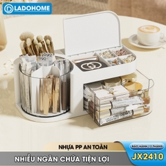 Hộp đựng trang sức, mỹ phẩm, dụng cụ trang điểm, phụ kiện makeup JX2410