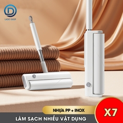 Con lăn hút bụi ga giường nệm sofa quần áo X7, con lăn dính bụi vải, lông thú hiệu quả nhanh chóng
