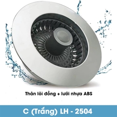 Bộ lọc thoát nước cho bồn rửa chén, nắp thoát chậu rửa nhà bếp LH-2504, chất liệu inox và đồng không rỉ cao cấp