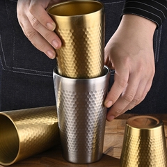 Cốc nước uống bia, cafe, uống trà chuẩn inox 304 2 lớp