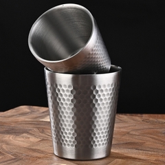 Cốc nước uống bia, cafe, uống trà chuẩn inox 304 2 lớp