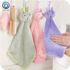 Khăn lau tay siêu thấm hình thỏ cute