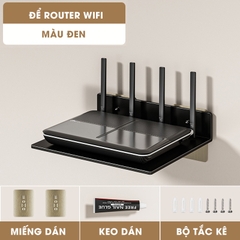 Giá đỡ bộ phát wifi treo tường LH-7333, giá đỡ camera, TV Box, máy chiếu nhiều kích cỡ tặng miếng dán, keo dán tắc kê