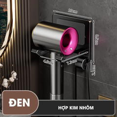 Giá treo máy sáy tóc chống trộm dán tường LD-7706 nhôm hợp kim không rỉ