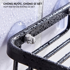 Khay đựng xà phòng SQ-1929 Nhôm Anod không rỉ