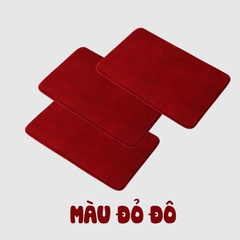 COMBO 3 Thảm chùi chân lâu chân lông cashmere nhân tạo