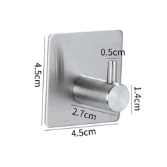Móc dán tường móc treo đồ INOX 304 không rỉ IN02