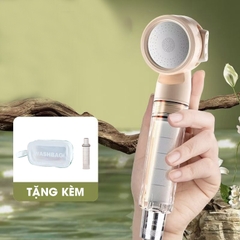Vòi tắm hoa sen di động, vòi sen du lịch, vòi sen cầm tay có lõi lọc kèm túi đựng tiện lợi LD-9015