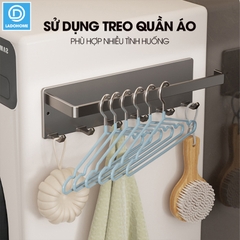 Móc treo đồ nhà bếp bếp, treo màn bọc, móc treo giấy cuộn đa năng RX18