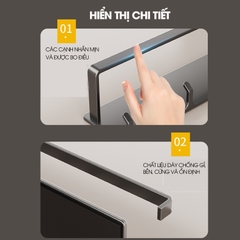 Móc treo đồ nhà bếp bếp, treo màn bọc, móc treo giấy cuộn đa năng RX18