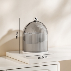 Hộp đựng cọ trang điểm, son môi, mỹ phẩn nắp xoay ngăn bụi JX2502