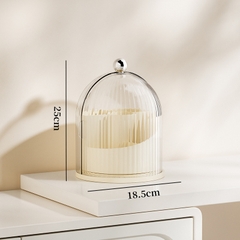 Hộp đựng cọ trang điểm, son môi, mỹ phẩn nắp xoay ngăn bụi JX2502