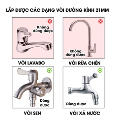 Ống nối dài vòi nước vòi lavabo