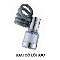 Đầu vòi tăng áp gắng bồn rửa chén lavabo LH-9309 dây lò xo kéo dài mọi ngóc ngách