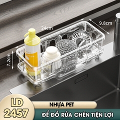 Giá để nước rửa chén, kệ để dụng cụ rửa bát đĩa LD-2457