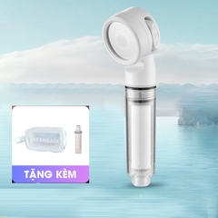 Vòi tắm hoa sen di động, vòi sen du lịch, vòi sen cầm tay có lõi lọc kèm túi đựng tiện lợi LD-9015