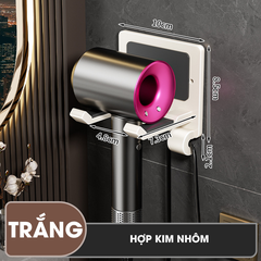 Giá treo máy sáy tóc chống trộm dán tường LD-7706 nhôm hợp kim không rỉ
