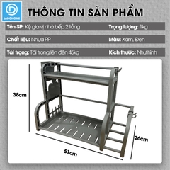 Kệ Đựng Gia Vị Nhà Bếp Chữ B