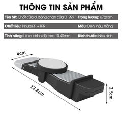Chốt cửa di động, chặn cửa chống va đập D1997