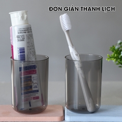 Cốc nước chịu nhiệt dày A04 cốc uống nước cốc xúc miệng