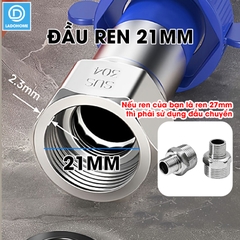 Ống cấp nước nóng lạnh SU10, ống nối cho bồn lavabo, bồn vệ sinh, máy giặt, máy nóng lạnh, inox 304 uốn cong tùy ý