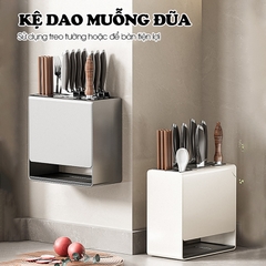 Kệ treo dao muỗng đũa thớt đa năng SQ-6545
