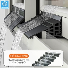 Chắn nước mưa cho cửa sổ ngoài trời D1999, cuộn dài 1m/2m tích hợp sẵn keo, giúp điều hướng ngăn mưa tạt và thấm