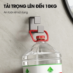 Móc treo thau nhựa, móc treo chậu rửa chén chậu giặt đồ RX12 thép carbon không rỉ