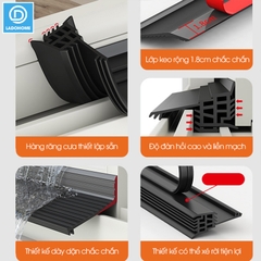 Chắn nước mưa cho cửa sổ ngoài trời D1999, cuộn dài 1m/2m tích hợp sẵn keo, giúp điều hướng ngăn mưa tạt và thấm