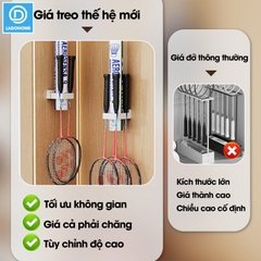 Móc treo chuyên dụng cho vợt cầu lông, móc dán tường RX21