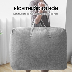 Túi đựng quần áo, túi đựng chăn bông chống bụi chống ẩm cỡ lớn LH-3235 vải không dệt chất lượng cao