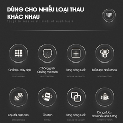Móc treo thau nhựa, móc treo chậu rửa chén chậu giặt đồ RX12 thép carbon không rỉ