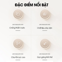 Móc treo khăn treo đồ decor phòng tắm vật liệu Acrylic cao cấp AR10 tặng kèm keo dán